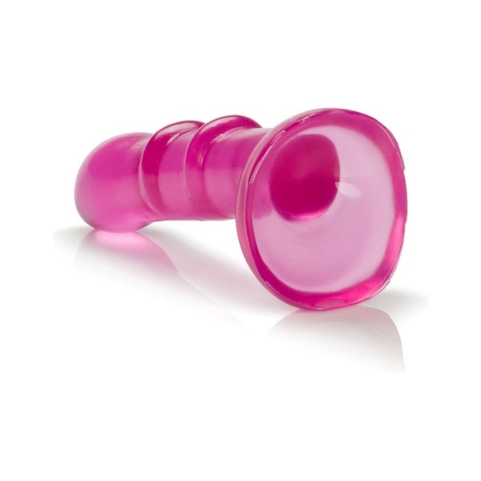 Розовый анальный стимулятор Pink Jelly Teaser Probe 4.5 - 12 см - Anal Toys. Фотография 4.
