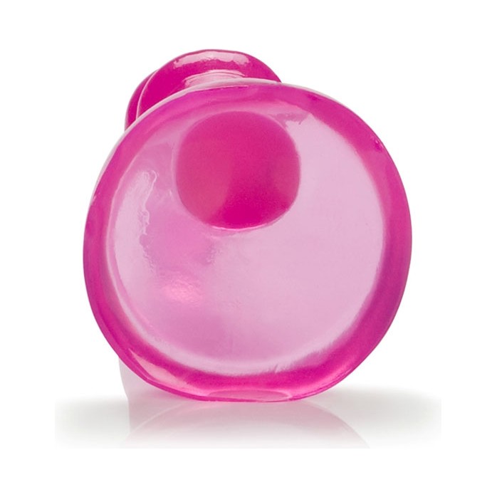 Розовый анальный стимулятор Pink Jelly Teaser Probe 4.5 - 12 см - Anal Toys. Фотография 5.