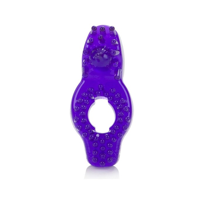 Фиолетовое эрекционное кольцо для сильной стимуляции клитора - Rings!. Фотография 3.