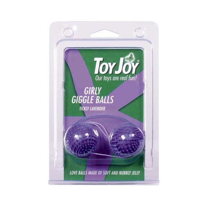 Фиолетовые вагинальные шарики-ёжики - Basics. Фотография 2.