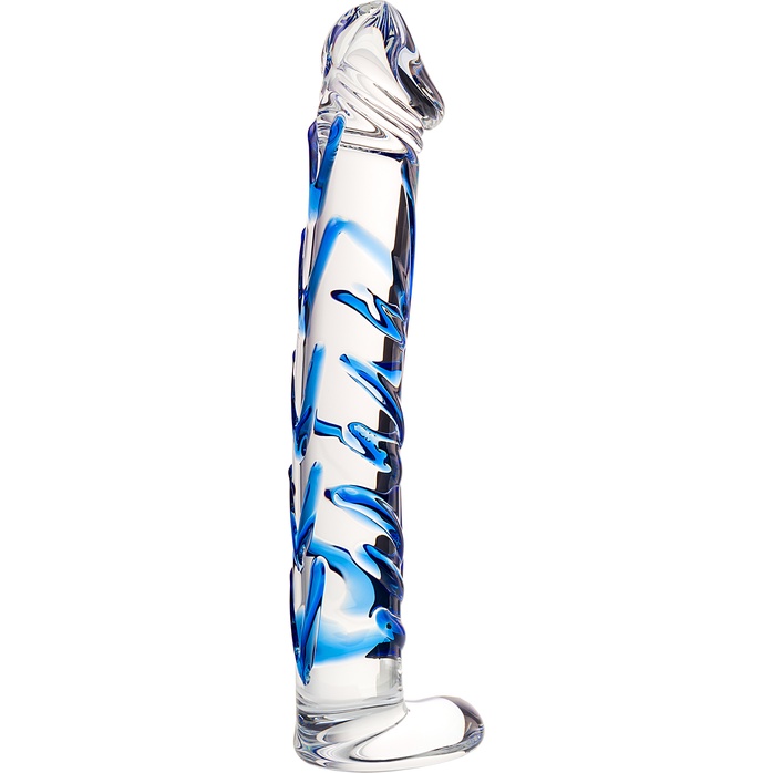 Соблазнительный стеклянный фаллос - 17 см - Sexus Glass