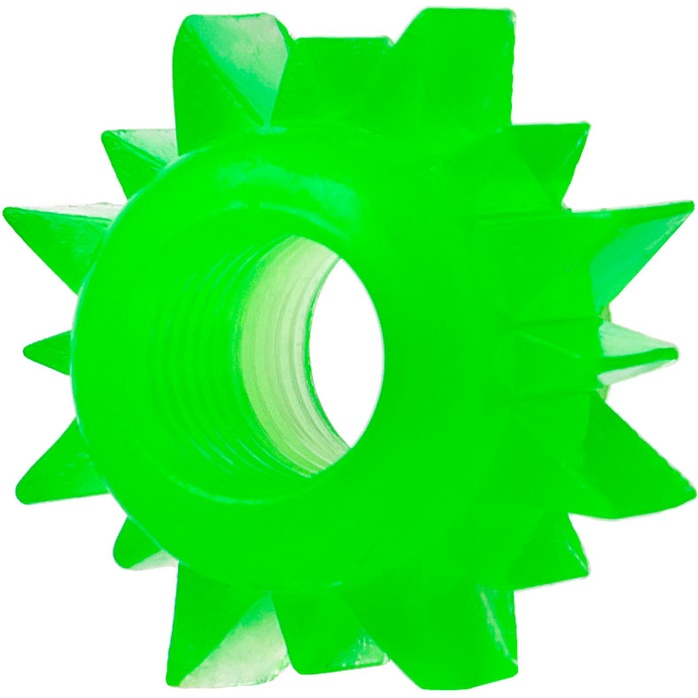 Набор из 6 зелёненьких эрекционных колец. Фотография 6.