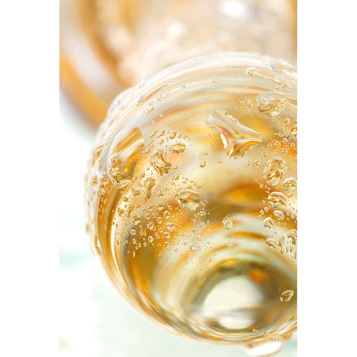 Стеклянный анальный фаллос с выпуклыми точками - 24 см - Sexus Glass. Фотография 8.