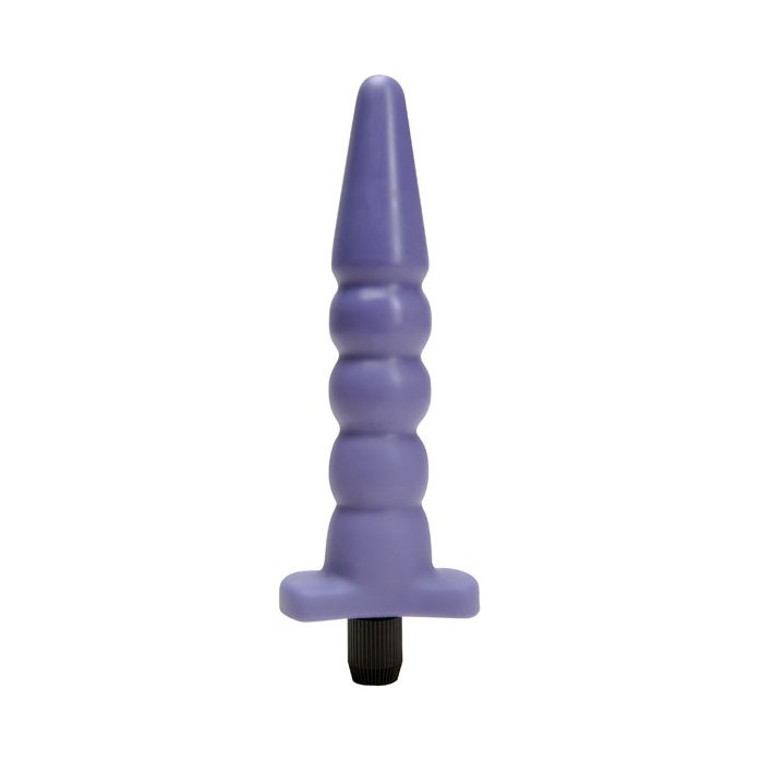 Фиолетовый многоскоростной вибратор-ёлочка - 17,8 см - Fancy