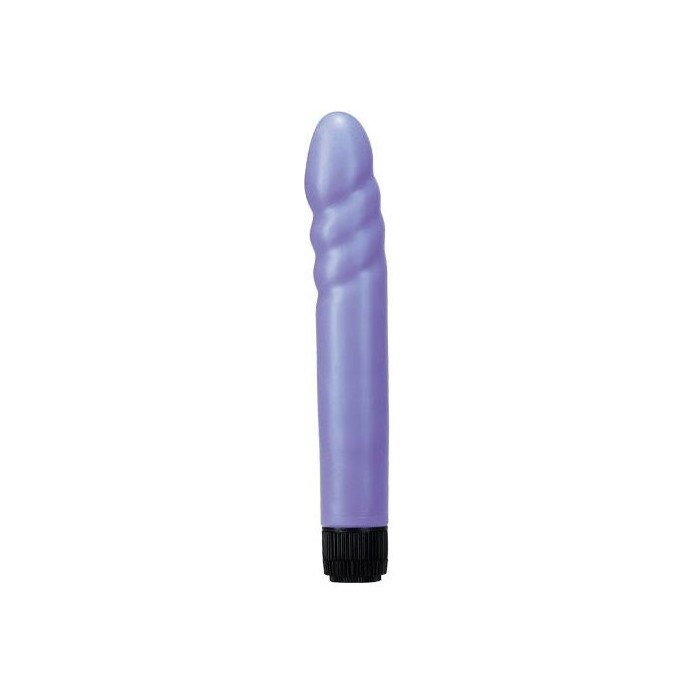 Фиолетовый водонепроницаемый вибромассажер Pure Vibes - 21,8 см - Pure Vibes. Фотография 2.