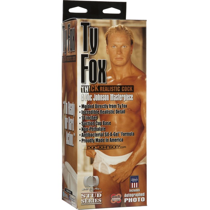 Фаллоимитатор-реалистик TY FOX - 19 см. Фотография 5.