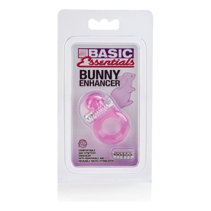 Виброкролик на пенис Basic Essentials Bunny Enhancer - Basic Essentials. Фотография 2.