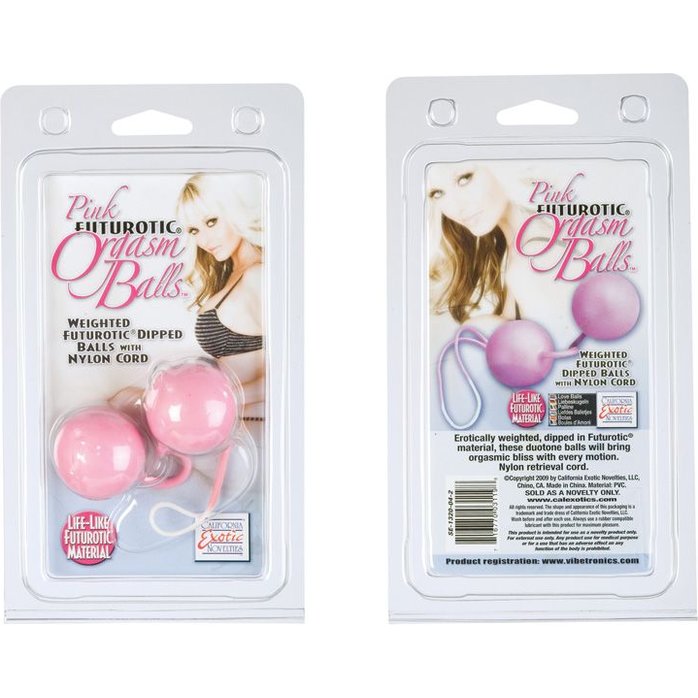 Вагинальные шарики Pink Futurotic Orgasm Balls - Orgasm Balls. Фотография 2.