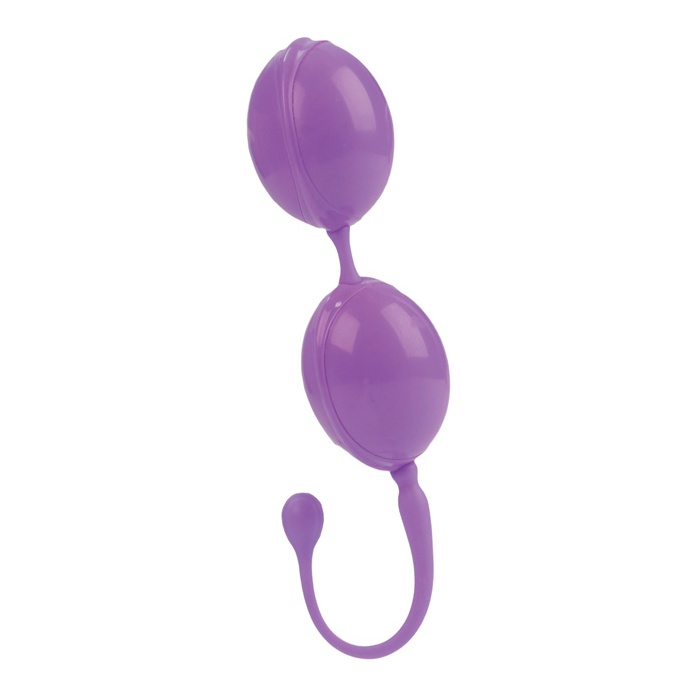 Фиолетовые вагинальные шарики LAmour Premium Weighted Pleasure System - L Amour