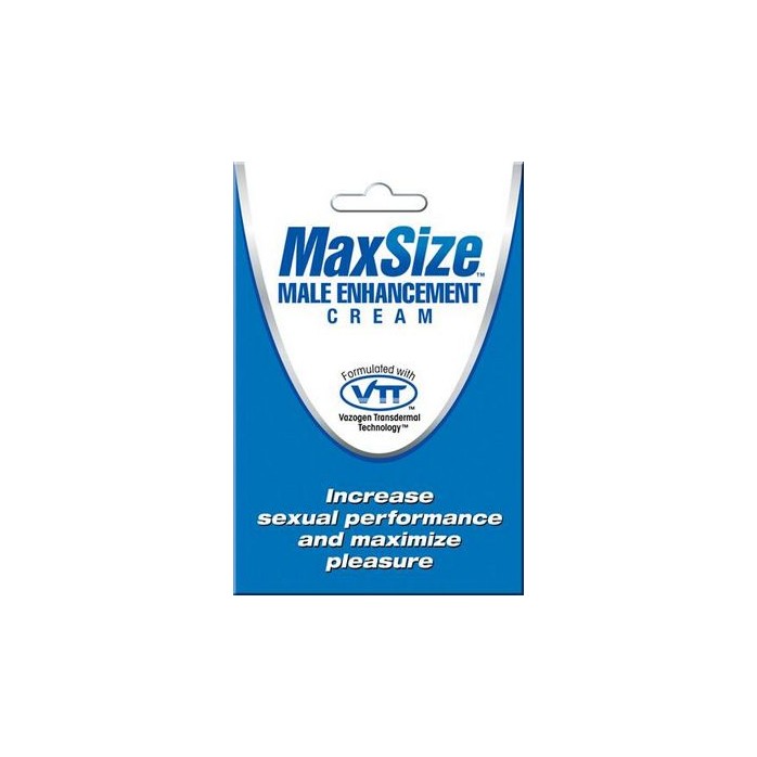 Пробник мужского крема для усиления эрекции MAXSize Cream - 4 мл - Creams   Cleaning Sprays