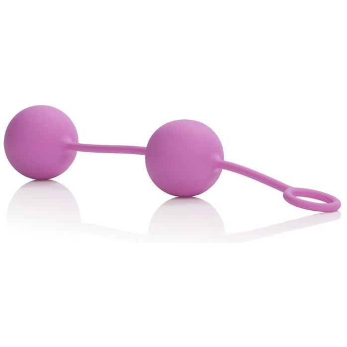 Розовые вагинальные шарики Lia Love Balls - Lia. Фотография 4.