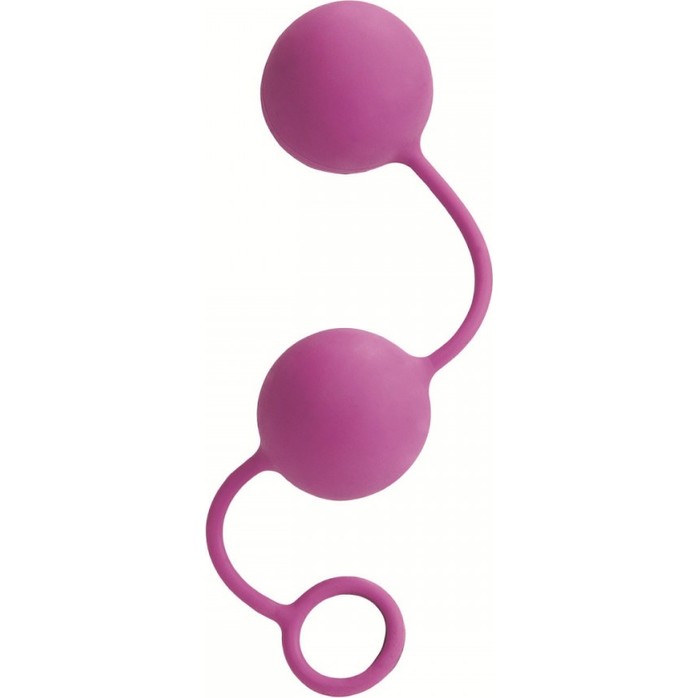 Розовые вагинальные шарики Lia Love Balls - Lia