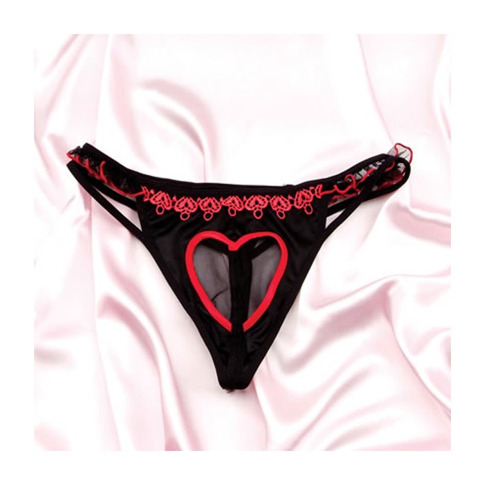 Пикантные трусики с сердечком - Valentine