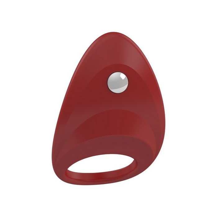 Красное эрекционное кольцо B7 с вибрацией. Фотография 2.
