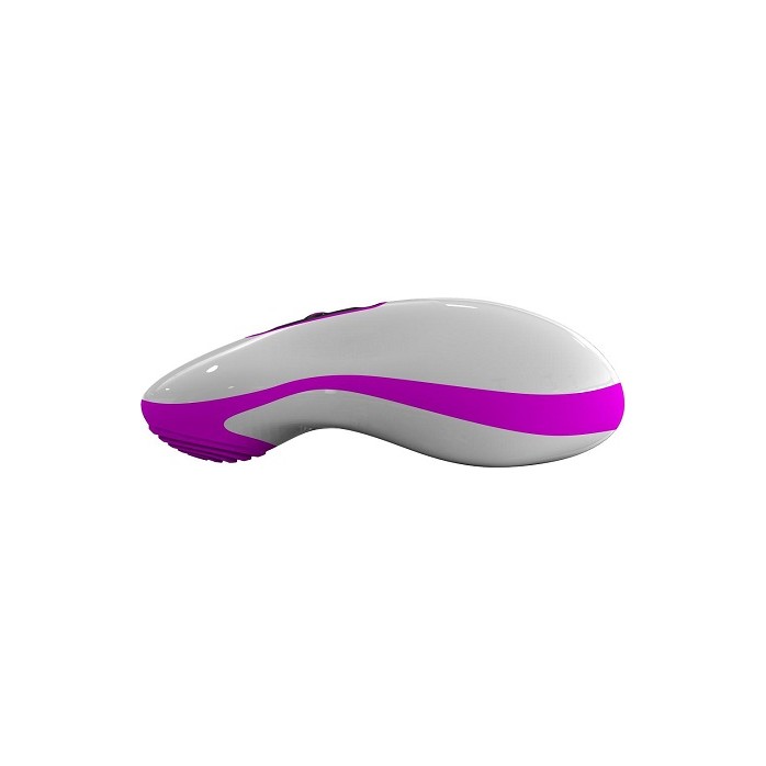 Бело-розовый вибростимулятор Mouse. Фотография 3.