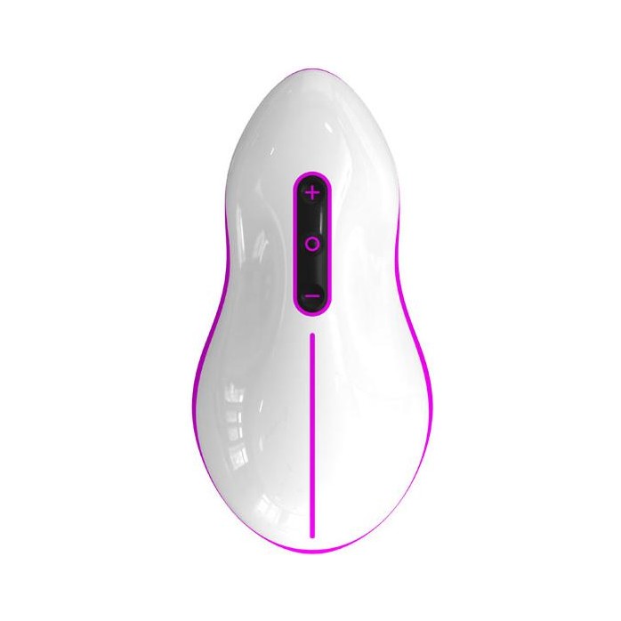 Бело-розовый вибростимулятор Mouse. Фотография 4.
