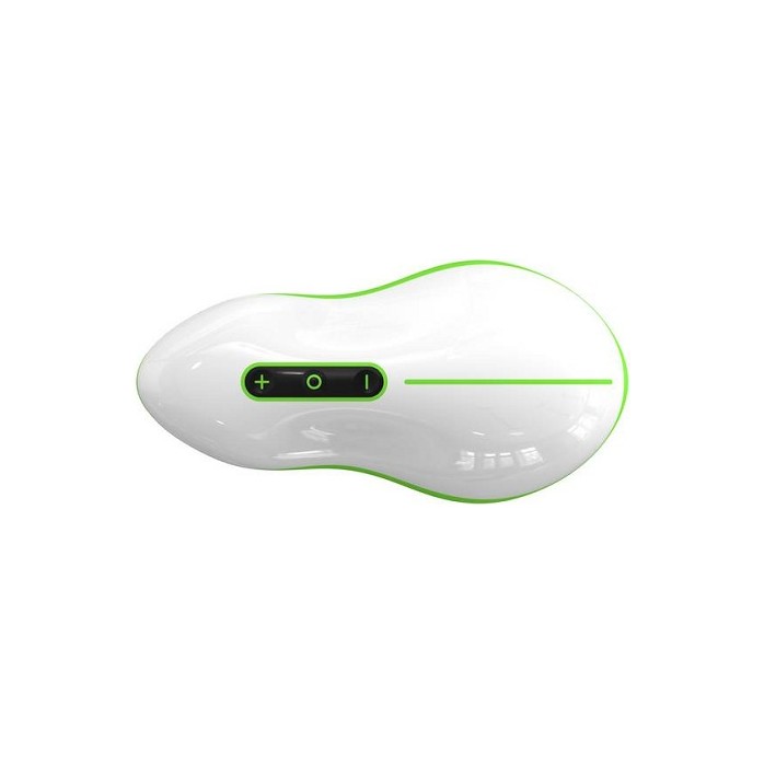 Бело-зеленый вибростимулятор Mouse. Фотография 2.