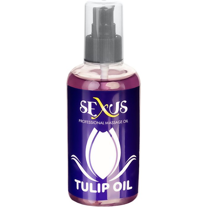 Массажное масло с ароматом тюльпанов Tulip Oil - 200 мл - Sexus Lubricant