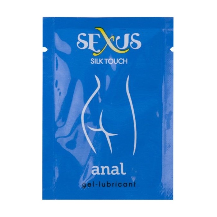 Набор из 50 пробников анальной гель-смазки Silk Touch Anal по 6 мл. каждый - Sexus Lubricant. Фотография 2.