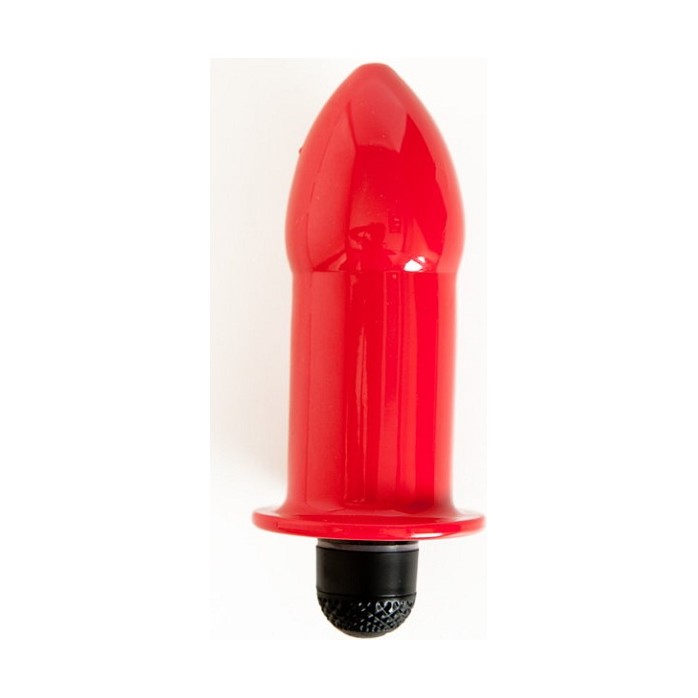 Красная водонепроницаемая вибровтулка - 14,5 см - Black Red