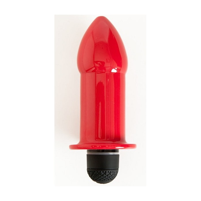 Красная водонепроницаемая вибровтулка - 15,5 см - Black Red