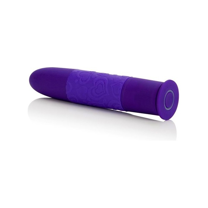 Фиолетовый мини-вибратор Posh с 10 функциями - 9,5 см - Posh. Фотография 4.