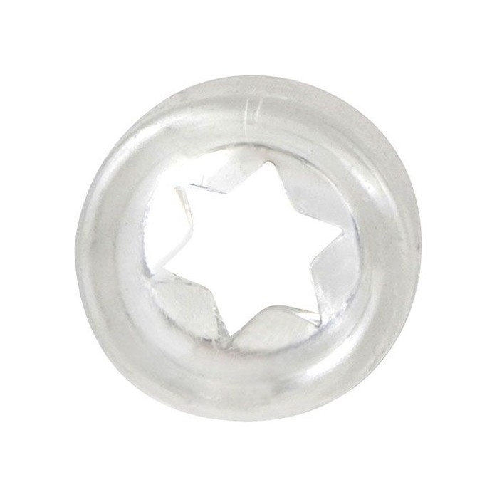 Прозрачное эрекционное кольцо STYLE STAR COCKRING. Фотография 2.