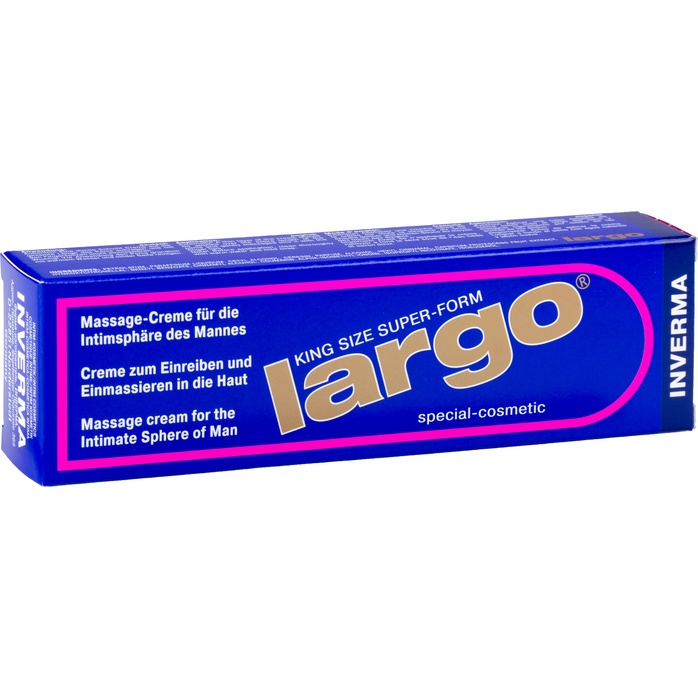 Возбуждающий крем для мужчин Largo Special Cosmetic - 40 мл. Фотография 3.