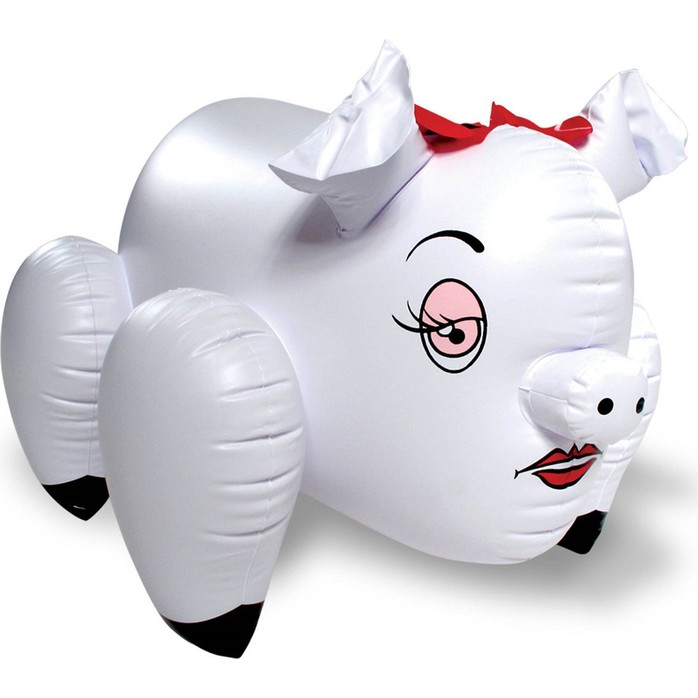 Эротическая надувная свинка Erotic Love Piggie Blow-Up - Pipedream Products. Фотография 2.