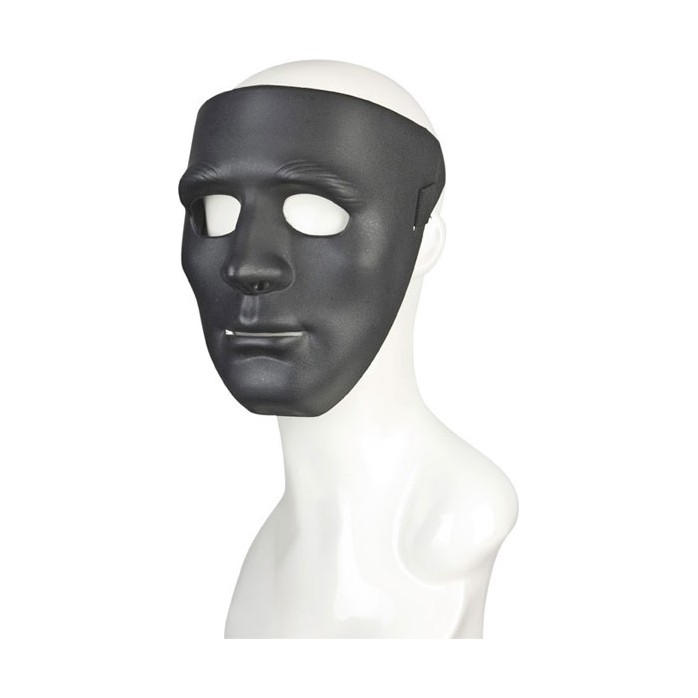 Черная пластиковая маска Инкогнито