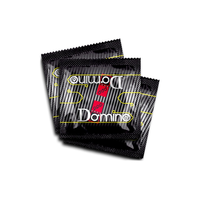 Ароматизированные презервативы Domino Electron - 3 шт - Domino Premium. Фотография 2.