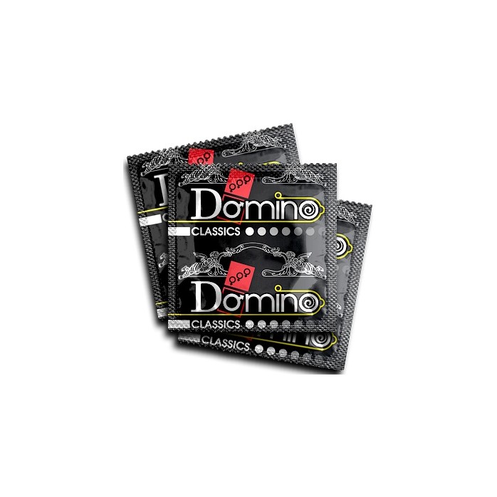 Ароматизированные презервативы Domino Земляника - 3 шт - Domino Premium. Фотография 3.