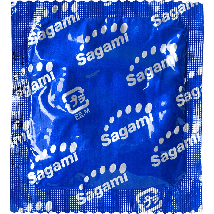 Фиолетовые презервативы Sagami 6 FIT V с волнообразной текстурой - 12 шт - Sagami Xtreme. Фотография 3.
