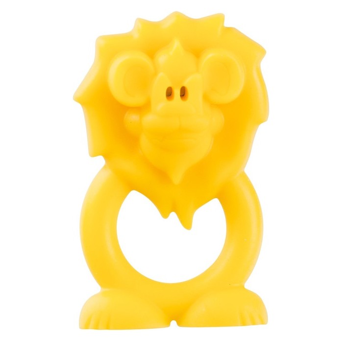 Жёлтая вибронасадка на пенис Beasty Toys Looney Lion - S-line