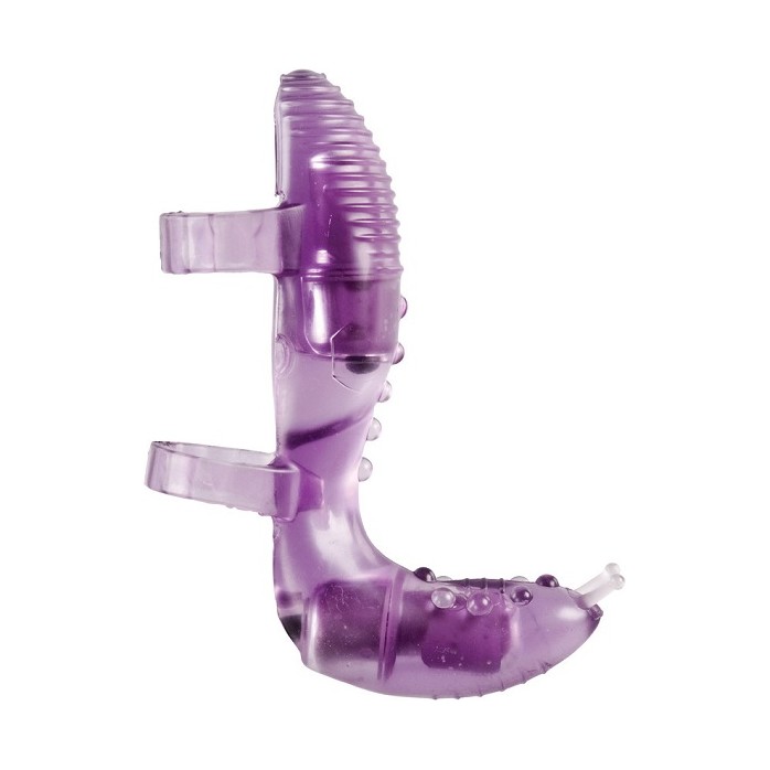 Фиолетовая вибронасадка Sexpander - Shots Toys