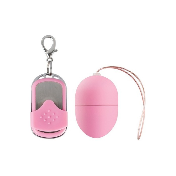 Розовое виброяичко 10 Speed Remote Vibrating Egg Small - Shots Toys
