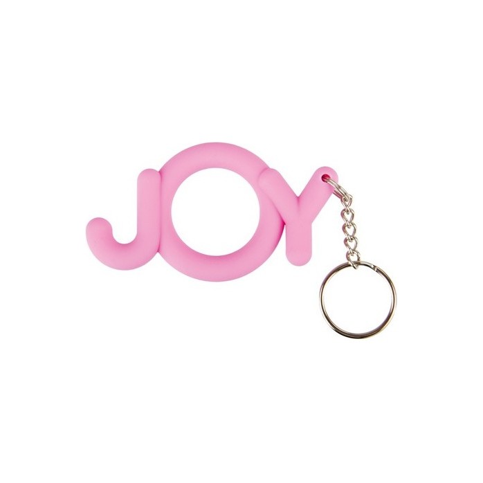 Розовое кольцо-брелок Joy Cocking - Shots Toys