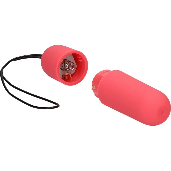 Розовая вибропуля Remote Vibrating Bullet - Shots Toys. Фотография 6.