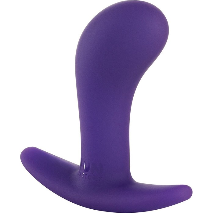 Фиолетовая анальная пробка Bootie S - 7,5 см