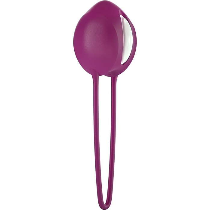 Фиолетовый вагинальный шарик Smartballs Uno. Фотография 2.