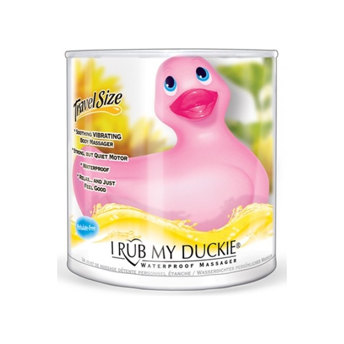 Розовый вибратор-уточка I Rub My Duckie. Фотография 2.