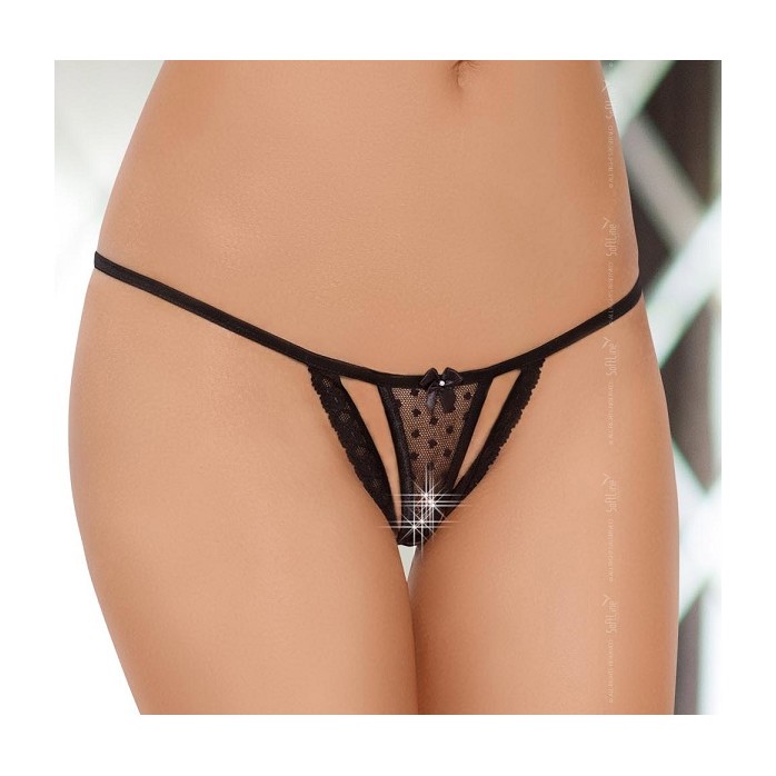 Трусики-стринг с прорезями - Pants Thongs