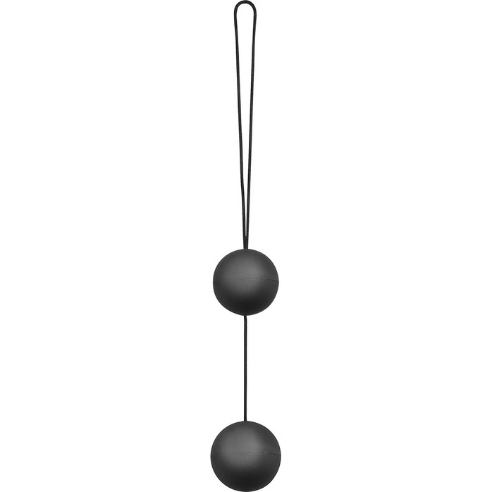 Чёрные анальные шарики Vibro Balls - Anal Fantasy Collection. Фотография 2.