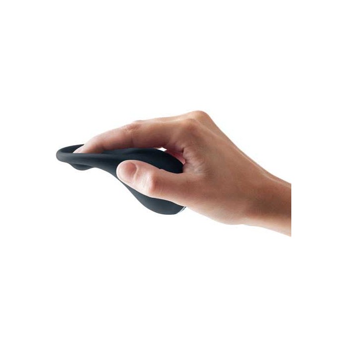 Черный вибратор Form 3. Фотография 2.