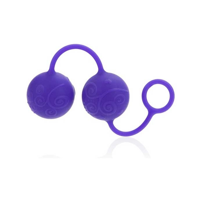 Фиолетовые вагинальные шарики Posh Silicone “O” Balls - Posh