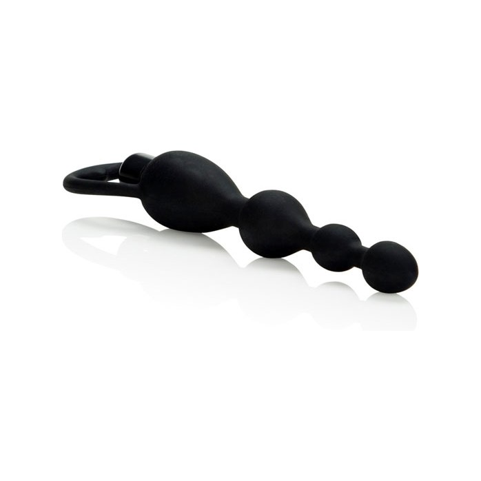 Анальная цепочка Waterproof Vibrating Pleasure Beads - Beads. Фотография 3.