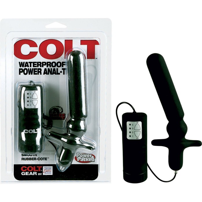 Анальный вибратор Waterproof Power Anal-T - Colt