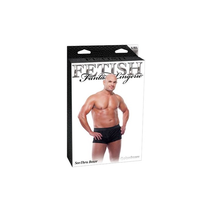 Ажурные боксеры с эластичным поясом - Fetish Fantasy Lingerie. Фотография 6.