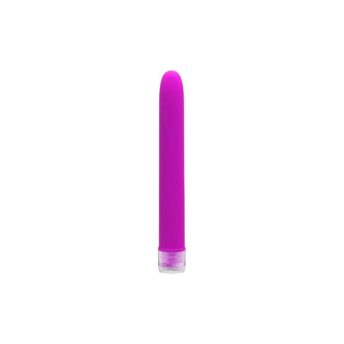 Фиолетовый вибратор Neon Slim из супер-мягкого материала - Neon Luv Touch