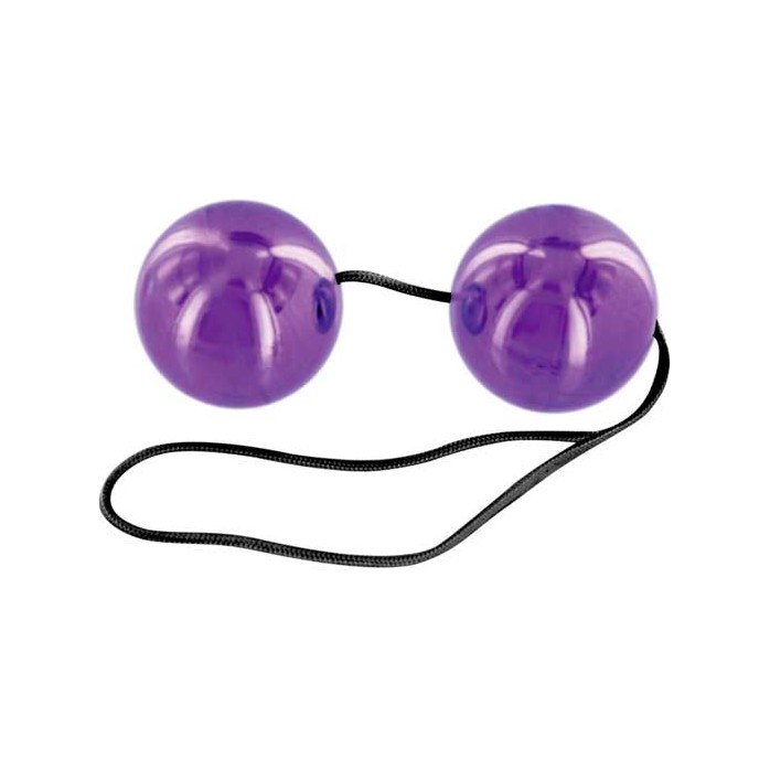 Фиолетовые вагинальные шарики CLASSIX со смещенным центром тяжести - Classix